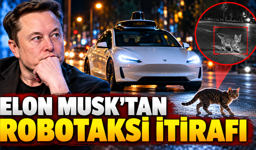 Elon Musk'tan Robotaksi İtirafı