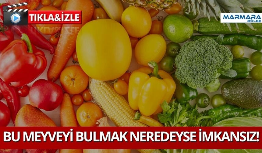 Bu Meyveyi Bulmak Neredeyse İmkansız!