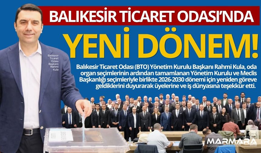 Balıkesir Ticaret Odası’nda Yeni Dönem!