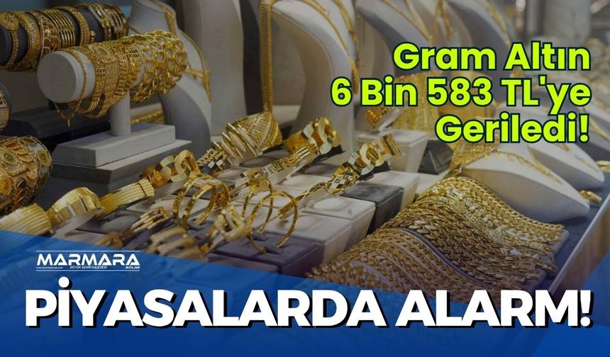 Gram Altın 6 Bin 583 TL'ye Geriledi! İslam Memiş'ten Kritik Perşembe Uyarısı!