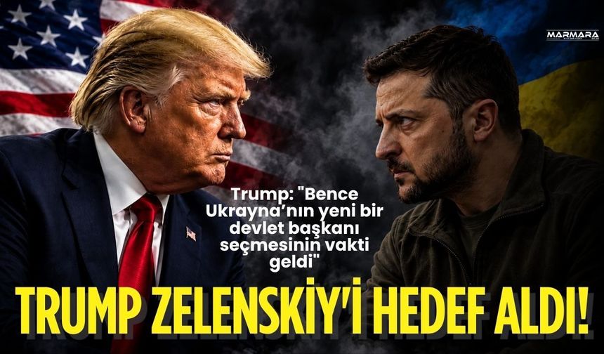 Trump, Zelenskiy'i Hedef Aldı!