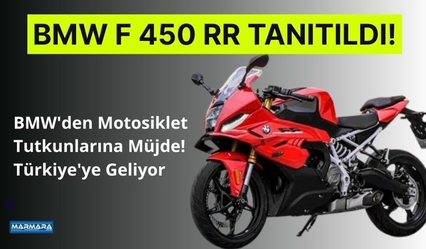 BMW F 450 RR Tanıtıldı!