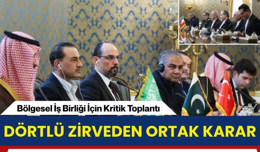 Dörtlü Zirveden Ortak Karar