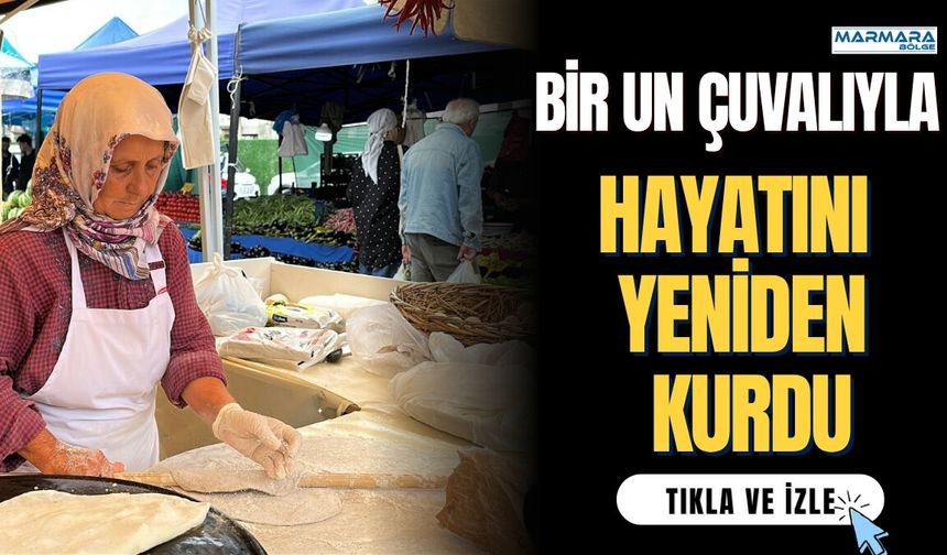 Bir Un Çuvalıyla Hayatını Yeniden Kurdu