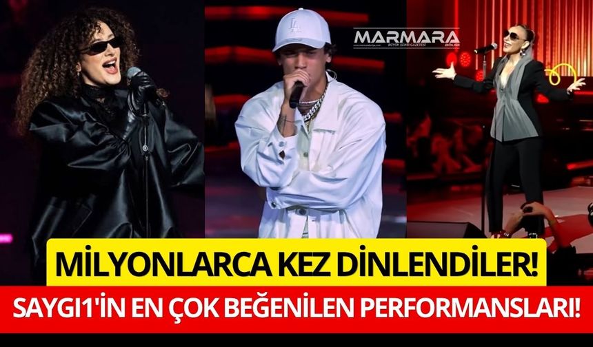 Saygı1'in En Çok Beğenilen Performansları!