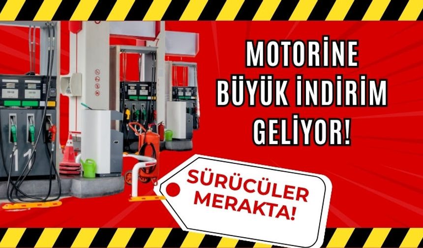 Motorine Büyük İndirim Geliyor!