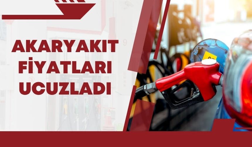 Akaryakıt Fiyatları Ucuzladı