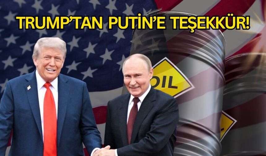 TRUMP’TAN PUTİN’E TEŞEKKÜR!