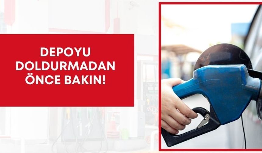 Depoyu Doldurmadan Önce Bakın!