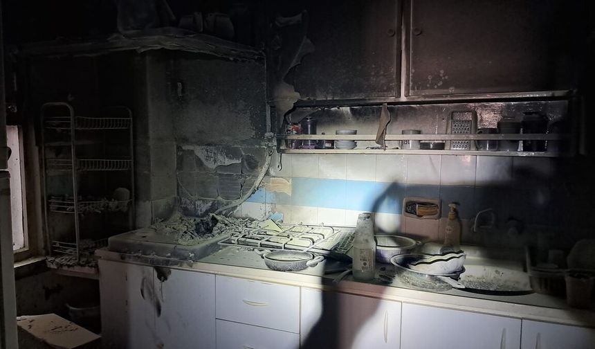 Karesi’de Apartman Yangını!