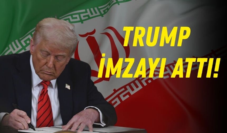 Trump İmzayı Attı!