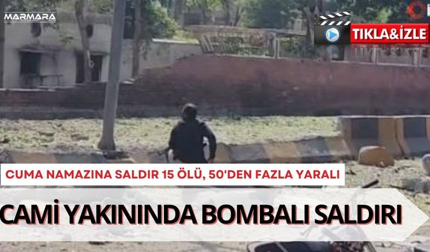 Cami Yakınında Bombalı Saldırı