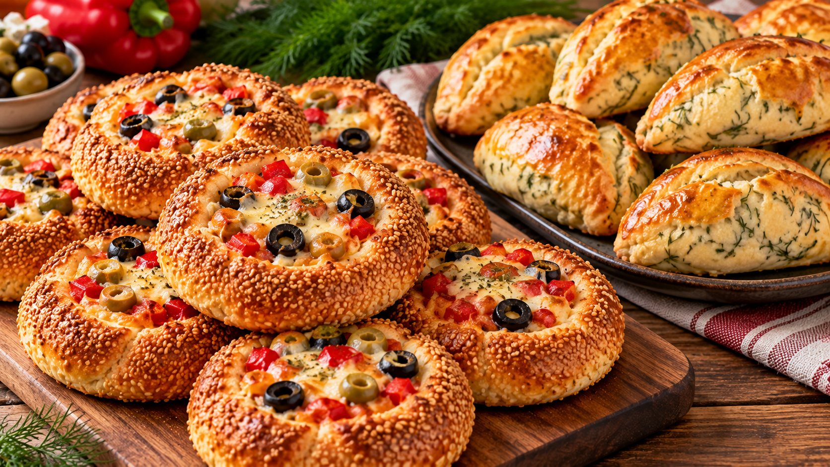 Simit Tadında Pizza Poğaça Nasıl Yapılır? İşte Yumuşacık ve Tam Kıvamında Tarif