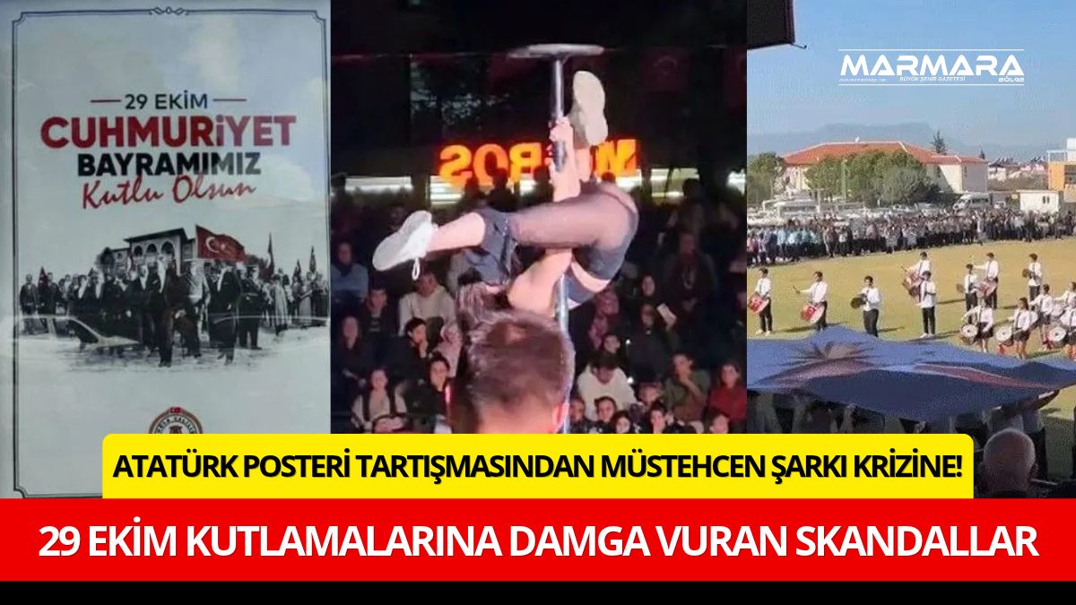 29 Ekim Kutlamalarına Damga Vuran Skandallar