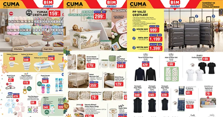 752X395 Bim Aktuel 9 Ekim 2026 Cuma Katalogu Bu Cuma Bimde Neler Var Kucuk Orta Ve Buyuk Boy Valiz Geliyor 1791441313513