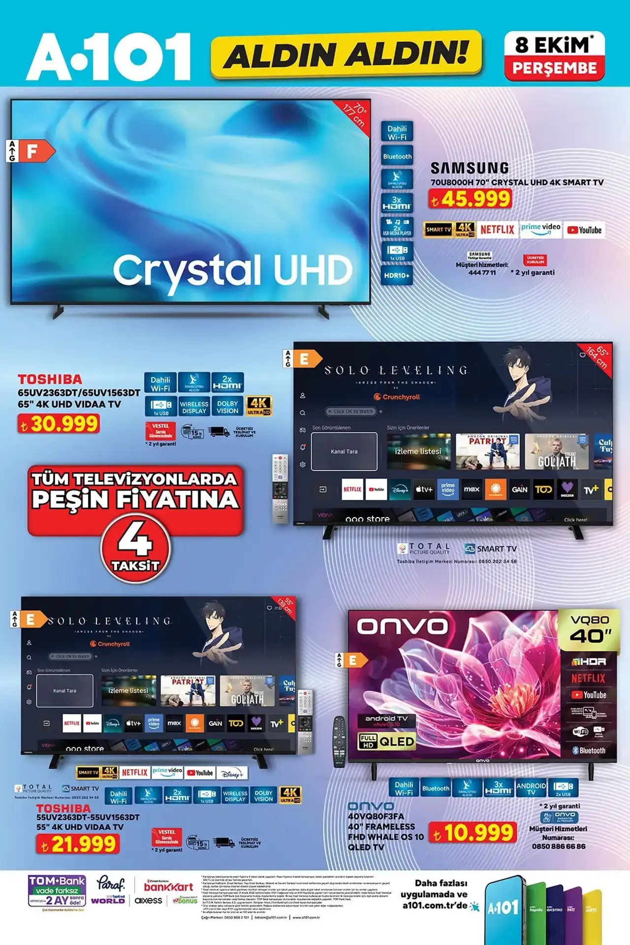 A101 8 Ekim 2026 Persembe Katalogu 1 1280