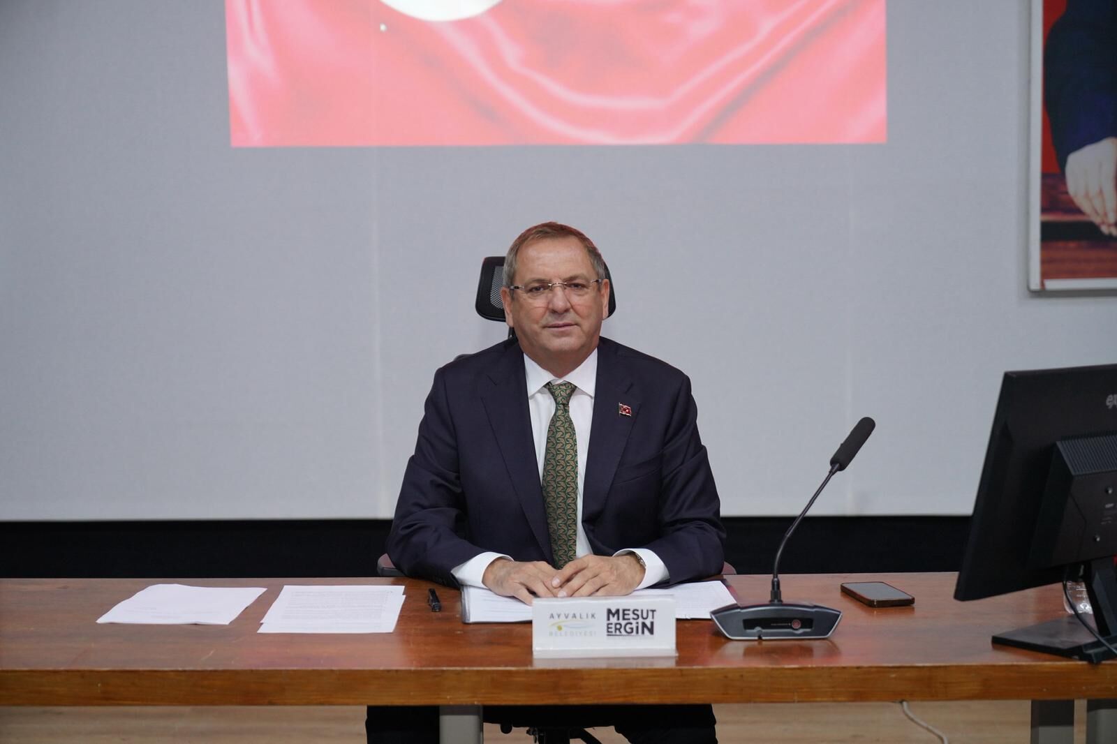 Ayvalık Belediye Başkanı Mesut Ergin