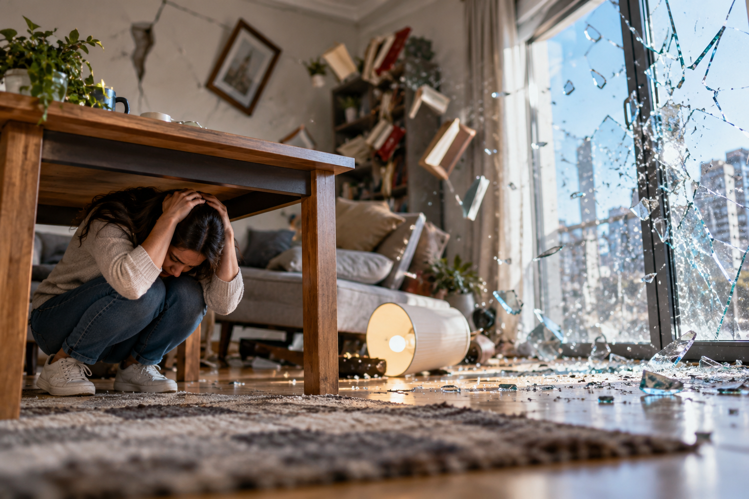 Deprem Anında Güvenli Sığınak