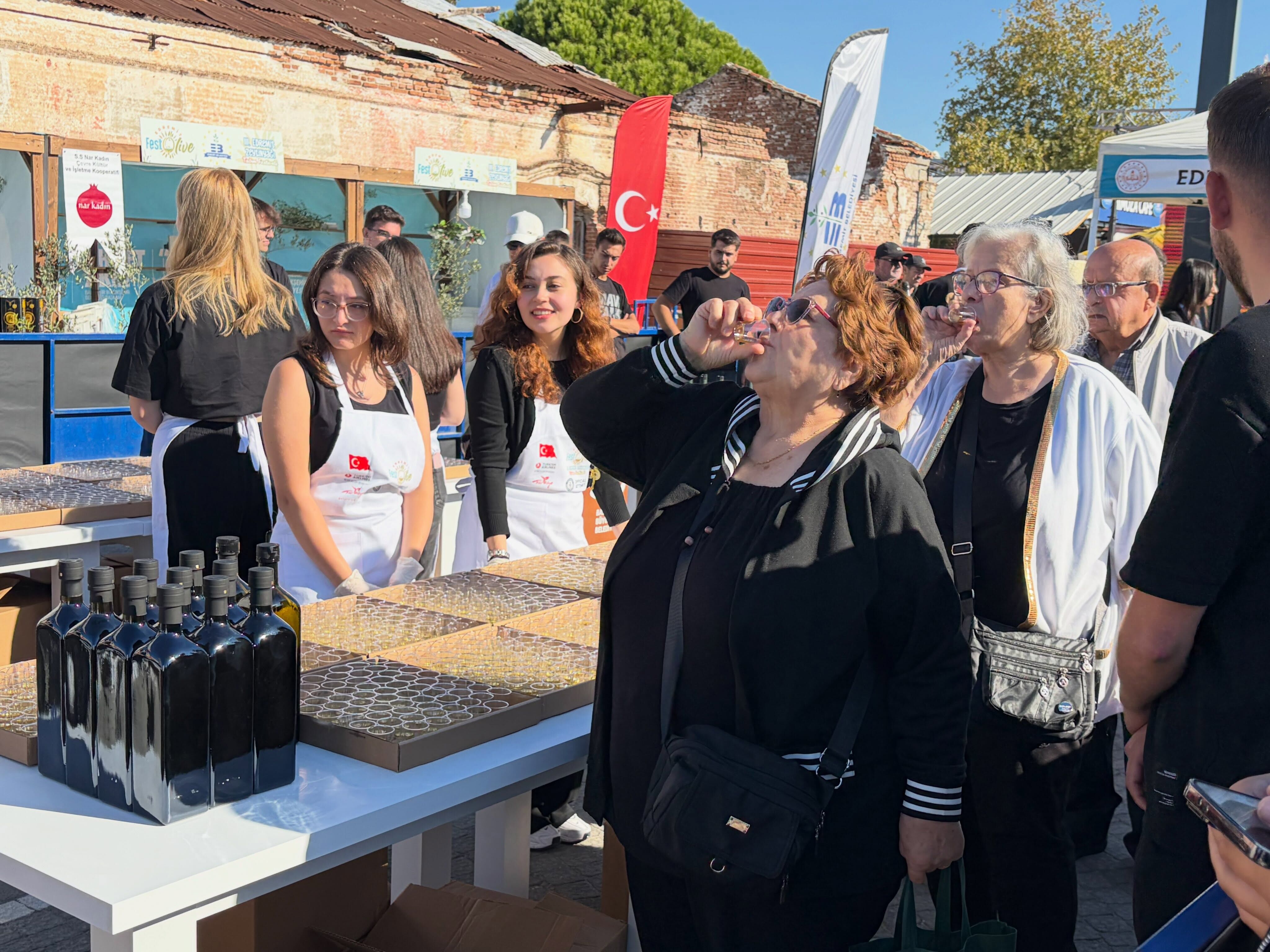 Edremit’te Guinness Dünya Rekoru Denemesi Başladı! (5)