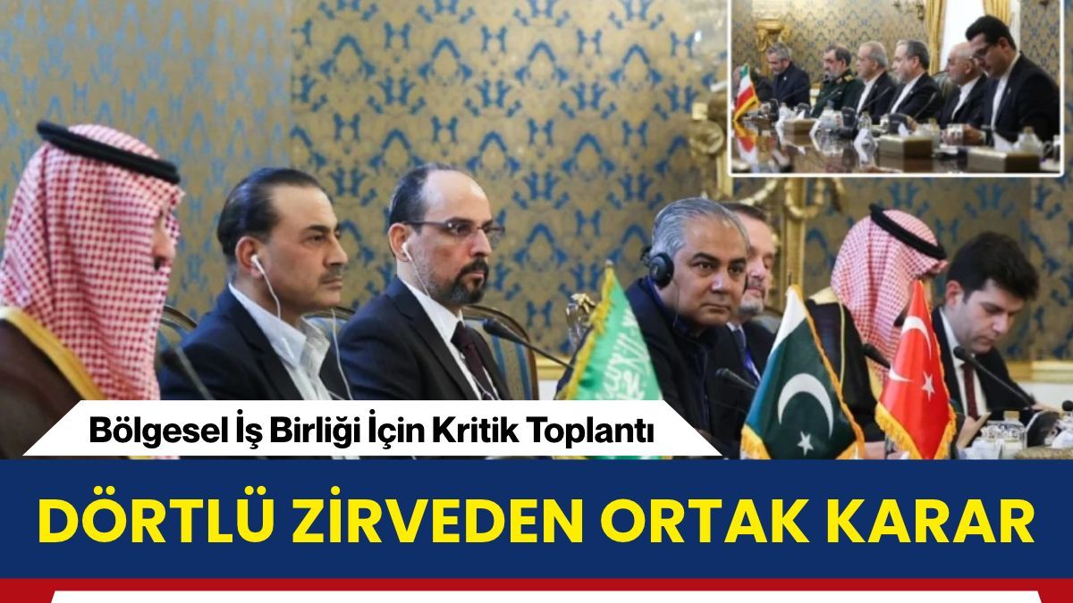 Dörtlü Zirveden Ortak Karar