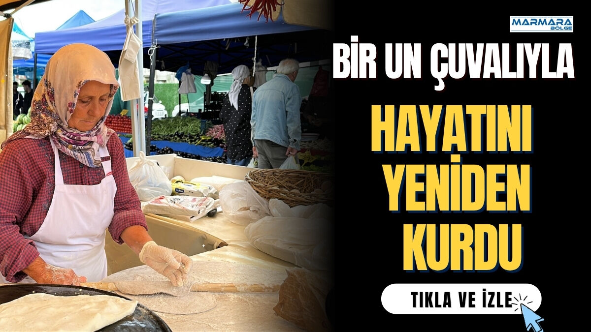 Bir Un Çuvalıyla Hayatını Yeniden Kurdu