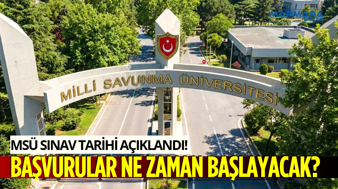 MSÜ Sınav Tarihi Açıklandı! Başvurular Ne Zaman Başlayacak?