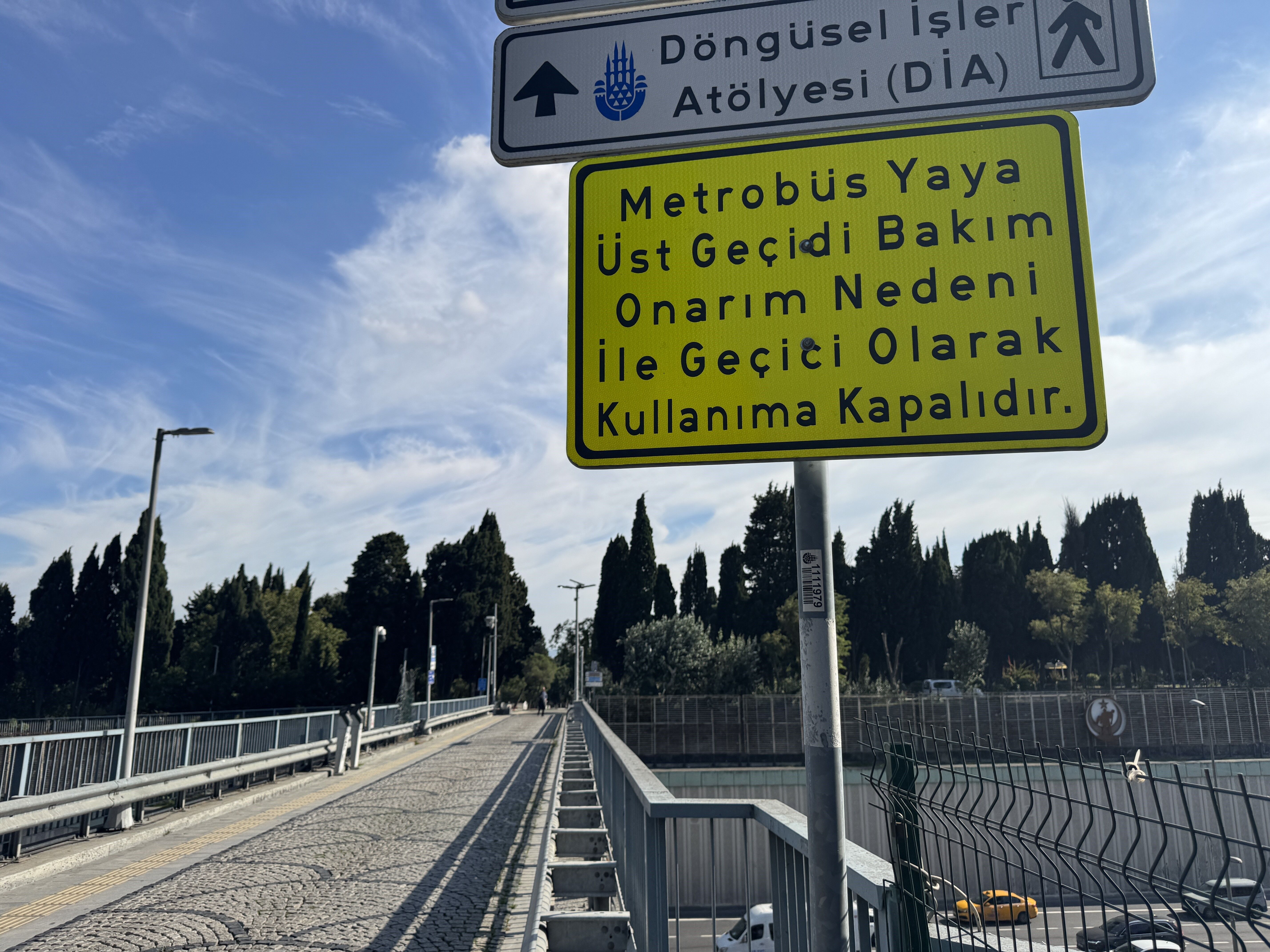 İstanbul’da Üst Geçit Krizi! (1)