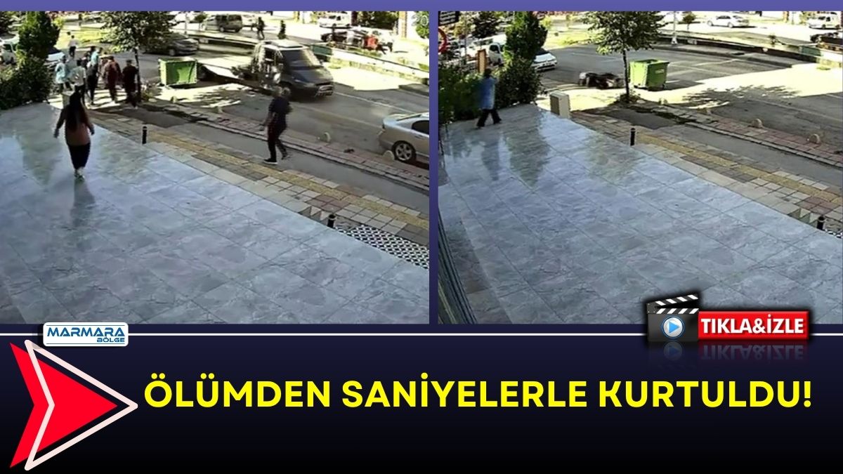 Ölümden Saniyelerle Kurtuldu!